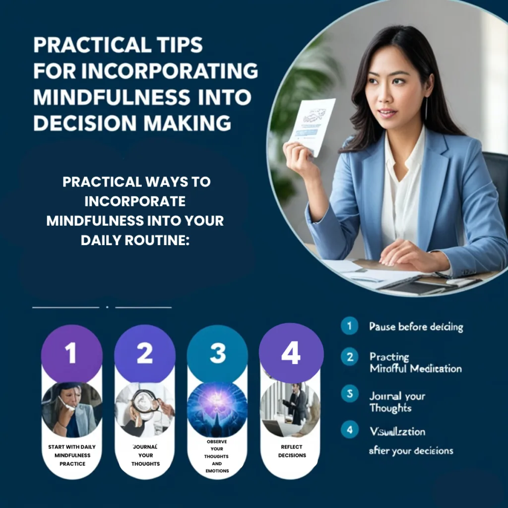 Mindfulness for Better Decision-Making: A Path to Clarity and Confidence 3 Purple and White Modern Did You Know with Gradient Background Linkedin Post