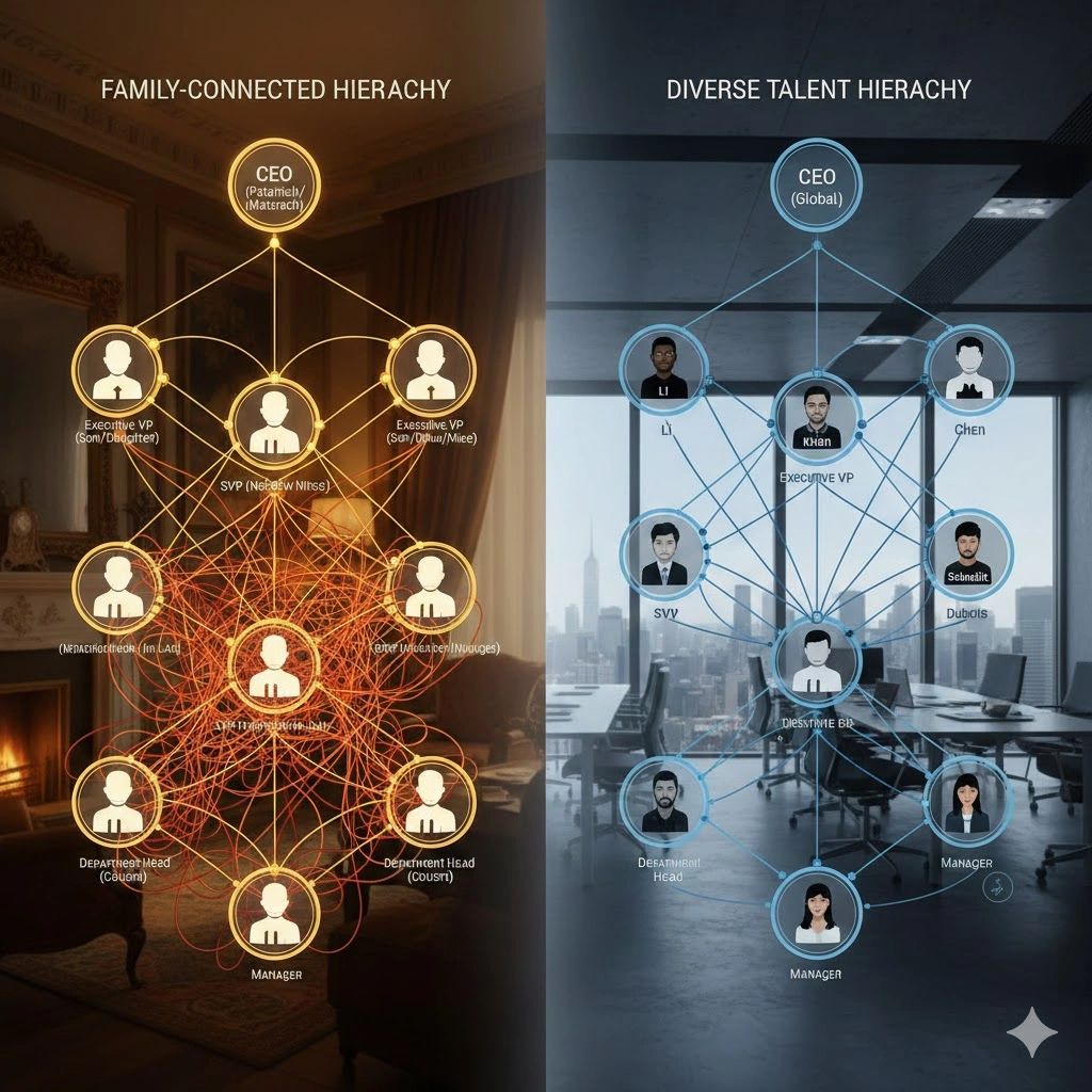 The Family Trap: How Mindful Leadership Dissolves the Chains of Nepotism 2 N IM 4 4