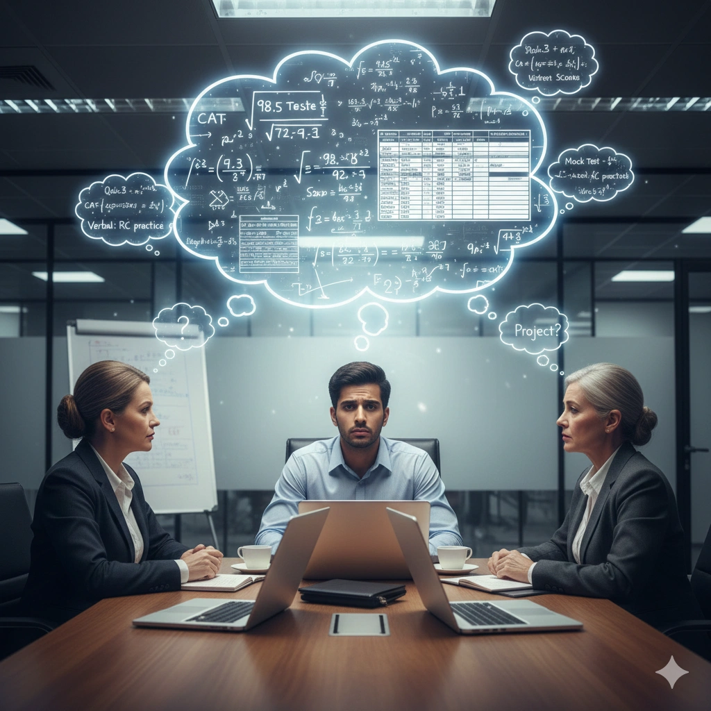 Chasing 99.99%ile While Your Soul Hits 0: A CAT Aspirant's Mental Health Guide 5 5 35